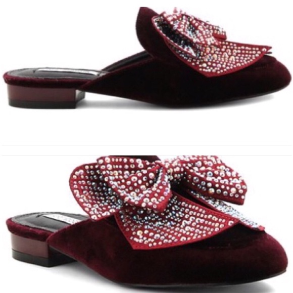 Jeweled bow mules - Picture 2 of 6